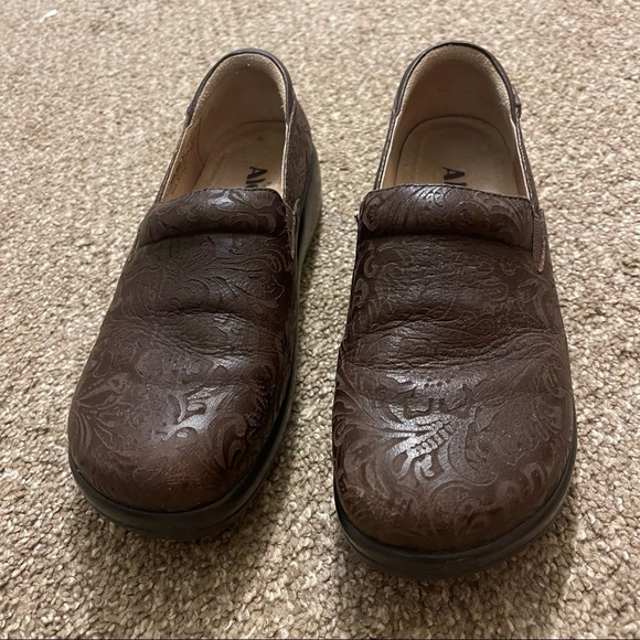 Alegria By PG Lite Leather Kel-433 Shoes Tooled Leather size 37 - Picture 3 of 7